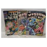 8 Comics - Scarlet Witch #1-4, Jack Of Hearts #1-4