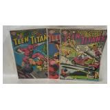 3 Teen Titans Comics #3-5 (1960's)