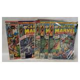 8 Captain Marvel Comics 1976-77