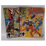 4 Uncanny X-men Comics #215, 218, 288