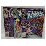 3 Uncanny X-men Comics #163, 189, 198