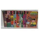 9 Vtg Disney Comics - Donald Duck, O G Whiz