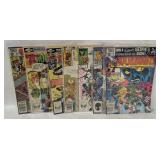 7 Micronauts Comic Books 1980-84