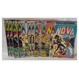 13 Nova Comic Books 1976-79