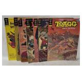 7 Vtg Gold Key Comics - Ghost Stories, Mod Wheels