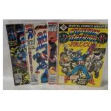 4 Captain America Comics #215, 350, 398, 400