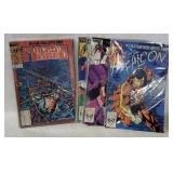 8 Comics - The Falcon #1-4, Machine Man #1-4