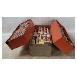 G E Service Case W/ Vtg Vacuum Tubes