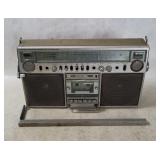 G E Stereo Cassette Boombox 3-5286a
