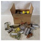 Assorted Vtg Electrolytic Capacitors