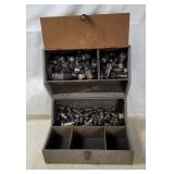 Tube Caddy Case W/ Vtg Vacuum Tubes