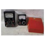 3 Olson Analog Multimeters
