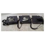 3 Motorola Maxtrac Two-way Radios