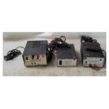 3 Regulated Power Supplies - Micronta, Staco