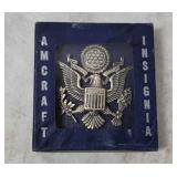 Vtg Amcraft U S Military Officer Hat Insignia