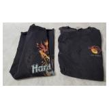 2 Vtg Hard Rock Cafe Shirts Shirts Size L