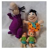 4 The Flintstones Plushes