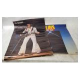 2 Vtg Elvis Presley Posters