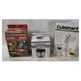 Cookie Press, Stone Wave Cooker, Chopper