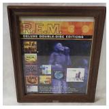 Framed R. E. M. Magazine Ad