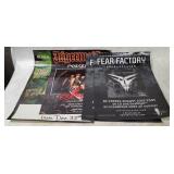 Promo Posters - Fear Factory, Jon Olivia, Jackie