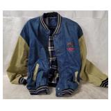 Hilton Exxon Motor Sports Jacket Size Large