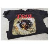 T S O L 1990 Tour Shirt Size Medium