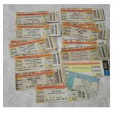 Concert Ticket Stubs- Mostly Rock & Metal
