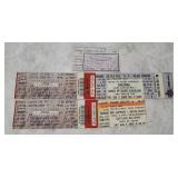 Concert Ticket Stubs- Van Halen, Ac/dc, Poison Etc