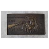 Lewis Co. Geronimo Belt Buckle