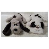 2 Vtg Tonka Pound Puppies Plushes