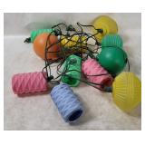 Vtg Patio String Lantern Lights