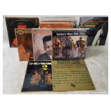 Box Of Vtg Records, Assorted Genres