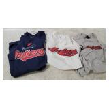 3 Cleveland Indians Shirts Size X L