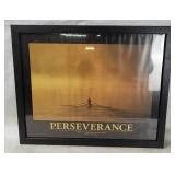 Framed Preserverance Poster