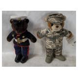 2 Bear Forces Of America Plushes