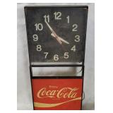 Vtg Enjoy Coca-cola Plastic Wall Clock