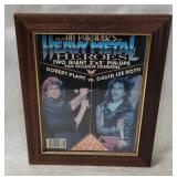 Framed 1985 Heavy Metal Heroes Magazine
