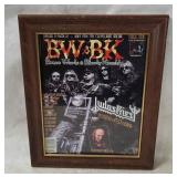 Framed Bw&bk Magazine - Judas Priest Cover