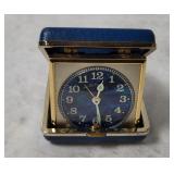 Vtg Bulova Travel Alarm Clock