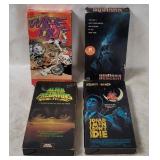 4 Vhs Tapes - Alien Predators, Endless Descent