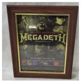 Framed Megadeth The Re-issues Advertisement