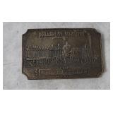 Denver & Rio Grande Railroad Belt Buckle