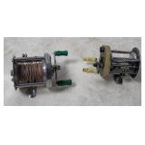2 Vtg Fishing Reels - South Bend Etc.