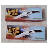 2 Frost Zeppelin Folder Pocket Knives