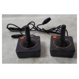 2 Atari 2600 Joystick Controllers