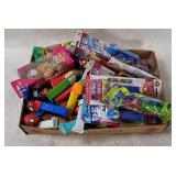 Pez Dispensers - Mario, Spider-man, Sonic Etc.