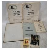 Vtg U S Army Books, Pamphlet & More