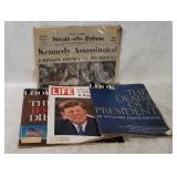 Vtgj Jfk Death Newspaper & Memorial Magazines