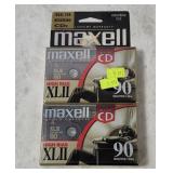 Sealed Maxell X L Il Cassettes 2-pack